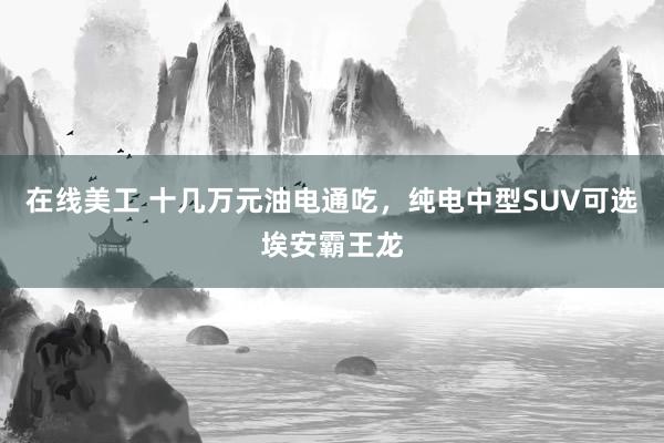 在线美工 十几万元油电通吃，纯电中型SUV可选埃安霸王龙